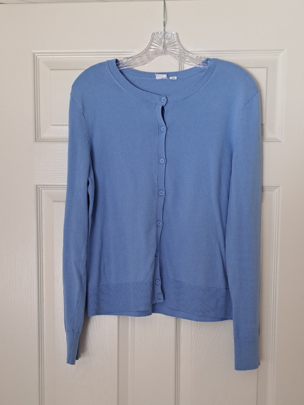 GAP Factory Light Blue Women’s Button-Front Cardigan